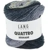Image de Coton à tricoter et à crocheter QUATTRO DEGRADE - 100GR -(...) - Multicolore 0004 (Marine-Lilas-Sauge)