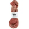 Image de Pelote de coton et cupro (soie végane) à tricoter SIEMPRE -(...) - 28 Orange