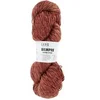 Image de Pelote de coton et cupro (soie végane) à tricoter SIEMPRE -(...) - 59 Orange