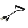 Image de Roline - Câble USB - Micro-USB de type B (M) pour USB (M) - USB 2.0 - 1 m - bobiné - noir
