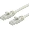 Image de VALUE - Cordon de raccordement - RJ-45 (M) pour RJ-45 (M) - 20 m - UTP - CAT 6a - moulé, sans crochet - gris, RAL 7044