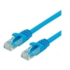 Image de VALUE - Cordon de raccordement - RJ-45 (M) pour RJ-45 (M) - 1 m - UTP - CAT 6a - moulé, sans crochet - bleu, RAL 5019