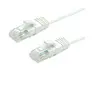 Image de VALUE - Cordon de raccordement - RJ-45 (M) pour RJ-45 (M) - 15 m - UTP - CAT 6a - moulé, sans crochet - blanc, RAL 9003