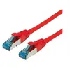 Image de VALUE - Cordon de raccordement - RJ-45 (M) pour RJ-45 (M) - 7 m - SFTP, PiMF - CAT 6a - sans halogène, moulé, sans crochet, bloqué - rouge
