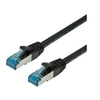 Image de VALUE - Cordon de raccordement - RJ-45 (M) pour RJ-45 (M) - 3 m - SFTP, PiMF - CAT 6a - sans halogène, moulé, sans crochet, bloqué - noir