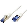 Image de VALUE - Cordon de raccordement - RJ-45 (M) pour RJ-45 (M) - 3 m - SFTP, PiMF - CAT 6a - moulé, sans crochet, bloqué - blanc