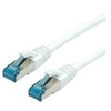 Image de VALUE - Cordon de raccordement - RJ-45 (M) pour RJ-45 (M) - 15 m - SFTP, PiMF - CAT 6a - sans halogène, moulé, sans crochet, bloqué - blanc