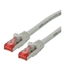 Image de Roline - Cordon de raccordement - RJ-45 (M) pour RJ-45 (M) - 15 m - SFTP, PiMF - CAT 6 - sans halogène, moulé, bloqué - gris