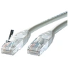 Image de Roline - Cordon de raccordement - RJ-45 (M) pour RJ-45 (M) - 2 m - UTP - CAT 5e - gris