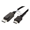 Image de VALUE - Câble adaptateur - DisplayPort mâle pour HDMI mâle - 4.5 m - blindé - noir