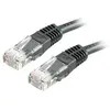 Image de Roline - Cordon de raccordement - RJ-45 (M) pour RJ-45 (M) - 50 cm - UTP - CAT 5e - noir