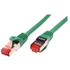 Image de Roline - Cordon de raccordement - RJ-45 (M) pour RJ-45 (M) - 1 m - SFTP, PiMF - CAT 6 - sans halogène, moulé, bloqué - vert