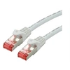 Image de Roline - Cordon de raccordement - RJ-45 (M) pour RJ-45 (M) - 1.5 m - SFTP, PiMF - CAT 6 - sans halogène, moulé, bloqué - blanc