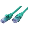 Image de Roline - Cordon de raccordement - RJ-45 (M) pour RJ-45 (M) - 50 cm - UTP - CAT 6a - sans halogène, moulé, bloqué - vert