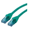 Image de Roline - Cordon de raccordement - RJ-45 (M) pour RJ-45 (M) - 5 m - UTP - CAT 6a - sans halogène, moulé, bloqué - vert