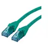 Image de Roline - Cordon de raccordement - RJ-45 (M) pour RJ-45 (M) - 10 m - UTP - CAT 6a - sans halogène, moulé, bloqué - vert