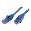 Image de Roline - Cordon de raccordement - RJ-45 (M) pour RJ-45 (M) - 15 m - UTP - CAT 6a - sans halogène, moulé, bloqué - bleu