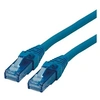 Image de Roline - Cordon de raccordement - RJ-45 (M) pour RJ-45 (M) - 20 m - UTP - CAT 6a - sans halogène, moulé, bloqué - bleu