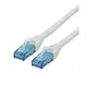 Image de Roline - Cordon de raccordement - RJ-45 (M) pour RJ-45 (M) - 30 cm - UTP - CAT 6a - sans halogène, moulé, bloqué - blanc