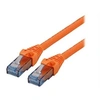 Image de Roline - Cordon de raccordement - RJ-45 (M) pour RJ-45 (M) - 10 m - UTP - CAT 6a - sans halogène, moulé, bloqué - orange