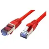 Image de VALUE - Cordon de raccordement - RJ-45 (M) pour RJ-45 (M) - 1.5 m - SFTP, PiMF - CAT 6a - sans halogène, moulé, sans crochet, bloqué - rouge