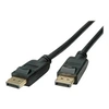 Image de Roline - Câble DisplayPort - DisplayPort (M) pour DisplayPort (M) - DisplayPort 1.4 - 5 m - support 4K - noir