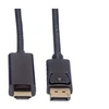 Image de Roline - Câble adaptateur - DisplayPort mâle pour HDMI mâle - 3 m - blindé - noir