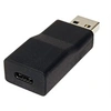 Image de Roline - Adaptateur USB - USB type A (M) pour 24 pin USB-C (F) - USB 3.1 - 5 V - 1 A - actif - noir