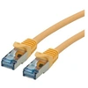 Image de Roline - Cordon de raccordement - RJ-45 (M) pour RJ-45 (M) - 30 cm - SFTP - CAT 6a - jaune