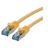 Image de Roline - Cordon de raccordement - RJ-45 (M) pour RJ-45 (M) - 2 m - SFTP, PiMF - CAT 6a - jaune