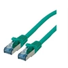 Image de Roline - Cordon de raccordement - RJ-45 (M) pour RJ-45 (M) - 50 cm - SFTP - CAT 6a - vert
