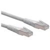 Image de Roline - Cordon de raccordement - RJ-45 (M) pour RJ-45 (M) - 10 m - SFTP - CAT 6 - gris