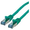 Image de Roline - Cordon de raccordement - RJ-45 (M) pour RJ-45 (M) - 20 m - SFTP, PiMF - CAT 6a - vert