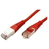 Image de Roline - Cordon de raccordement - RJ-45 (M) pour RJ-45 (M) - 2 m - SF/UTP - CAT 5e - moulé - rouge
