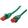 Image de Roline - Cordon de raccordement - RJ-45 (M) pour RJ-45 (M) - 3 m - UTP - CAT 6 - sans halogène, moulé, bloqué - vert