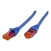 Image de Roline - Cordon de raccordement - RJ-45 (M) pour RJ-45 (M) - 5 m - UTP - CAT 6 - sans halogène, moulé, bloqué - bleu
