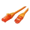 Image de Roline - Cordon de raccordement - RJ-45 (M) pour RJ-45 (M) - 1.5 m - UTP - CAT 6 - sans halogène, moulé, bloqué - orange