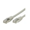 Image de VALUE - Cordon de raccordement - RJ-45 (M) pour RJ-45 (M) - 1 m - SFTP, PiMF - CAT 6 - moulé, bloqué - gris