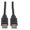 Image de Roline - Câble USB - USB (M) pour USB (M) - USB 2.0 - 80 cm - noir