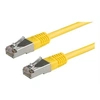 Image de VALUE - Cordon de raccordement - RJ-45 (M) pour RJ-45 (M) - 3 m - SFTP, PiMF - CAT 6 - moulé, bloqué - jaune