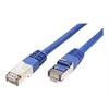 Image de VALUE - Cordon de raccordement - RJ-45 (M) pour RJ-45 (M) - 5 m - pairs in metal foil (PiMF) - CAT 6 - démarré - bleu