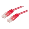 Image de VALUE - Cordon de raccordement - RJ-45 (M) pour RJ-45 (M) - 1 m - UTP - CAT 6 - moulé, bloqué - rouge