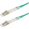 Image de Roline - Cordon de raccordement - LC multi-mode (M) pour LC multi-mode (M) - 3 m - fibre optique - 50 / 125 microns - OM3 - turquoise