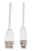 Image de VALUE - Câble USB - USB (M) pour USB type B (M) - USB 2.0 - 3 m - blanc