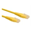 Image de Roline - Cordon de raccordement - RJ-45 (M) pour RJ-45 (M) - 30 cm - UTP - CAT 6 - jaune