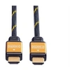 Image de Roline HDMI High Speed Cable - Câble HDMI - HDMI mâle pour HDMI mâle - 10 m - double blindage - noir, or