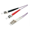 Image de VALUE - Câble réseau - LC multi-mode (M) pour ST multi-mode (M) - 1 m - fibre optique - 50 / 125 microns - OM4 - violet