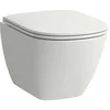 Image de Cuvette WC suspendue Lua - Laufen - Blanc - 43x36x49cm