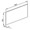 Image de crédence 600x700 mm - INOX - 6406128