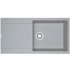 Image de Evier à encastrer 50cm manuel platinum avec siphon 351861